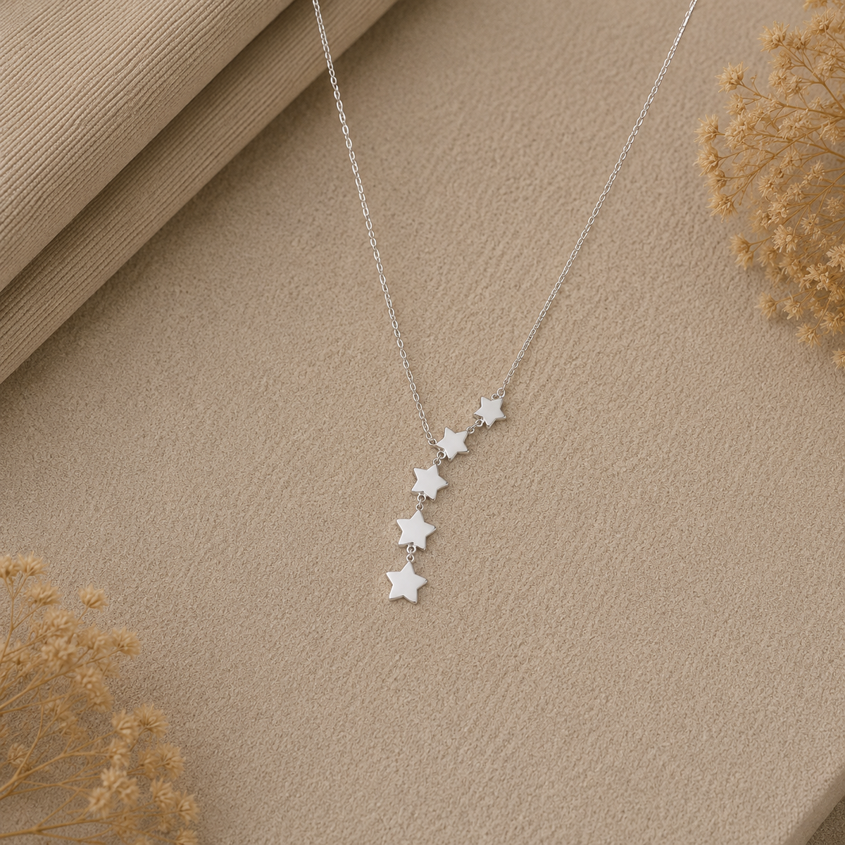 Collana Stelle Personalizzabile | Acciaio 316L