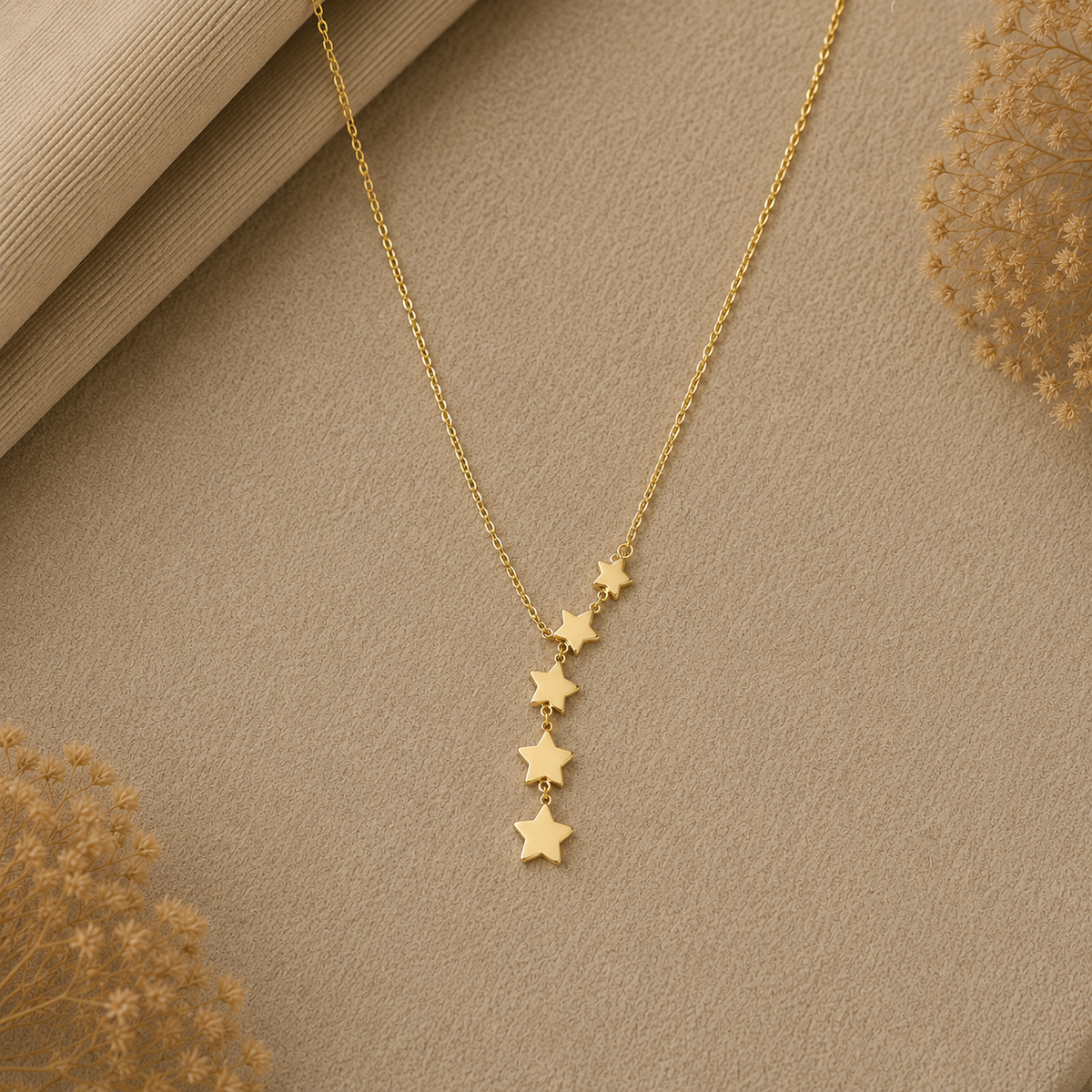 Collana Stelle Personalizzabile | Acciaio 316L