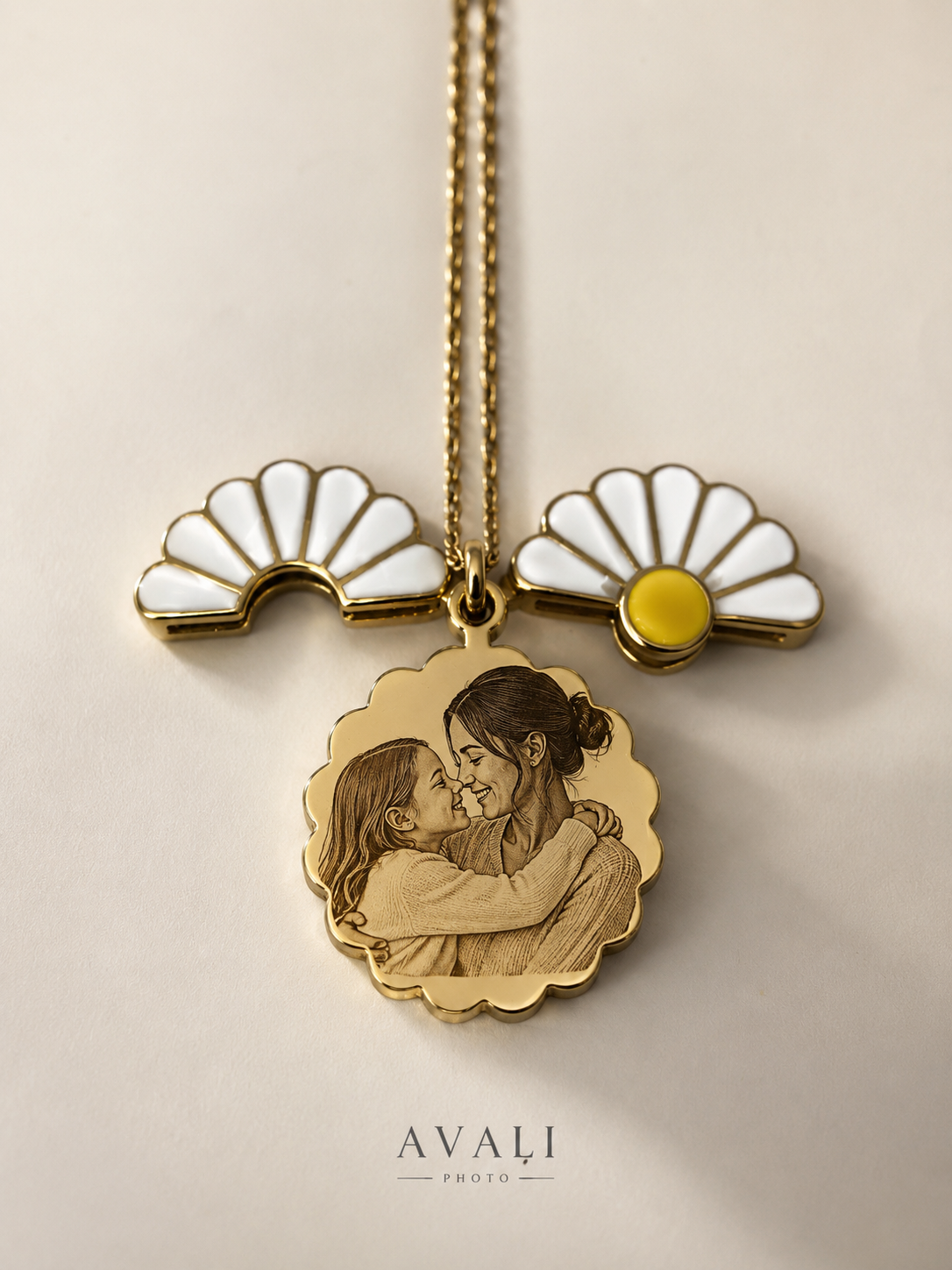 Collana Margherita Personalizzata per la Mamma