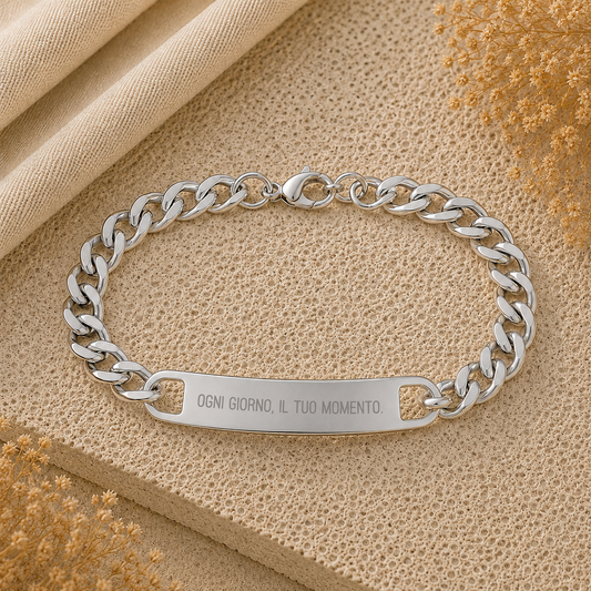 Bracciale Personalizzato con Incisione