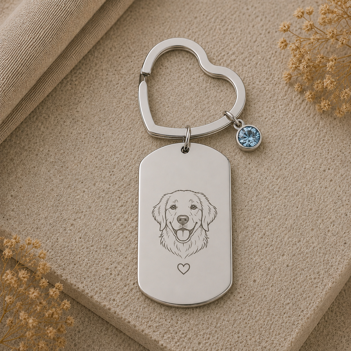 Portachiavi  Personalizzabile cane