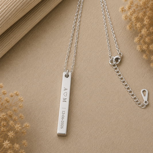Collana Tubetto Personalizzata di Coppia